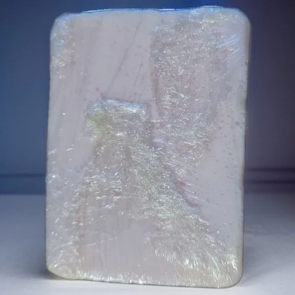 1 Home-made Amish Goat's Milk Soap Bar "Rose" Borntregers Bundle 3 For $15 - Picture 3 of 5